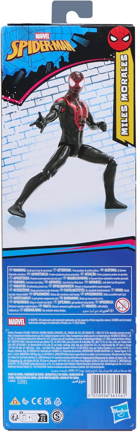 Hasbro Marvel Spider Man Titan Series Miles Morales (U.P. $21.90)