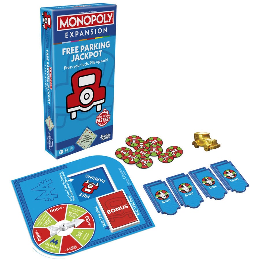 Hasbro Monopoly Free Parking Jackpot (U.P. $16.90)