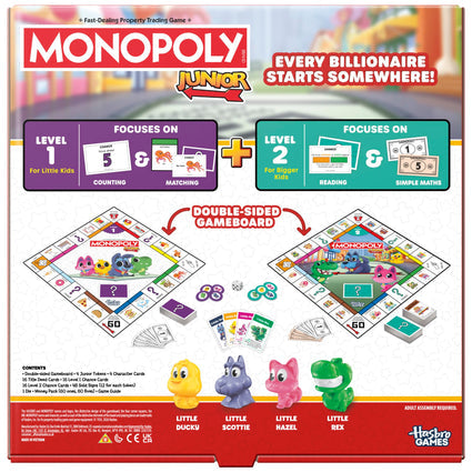Hasbro Monopoly Junior 2 In 1 (U.P. $24.90)