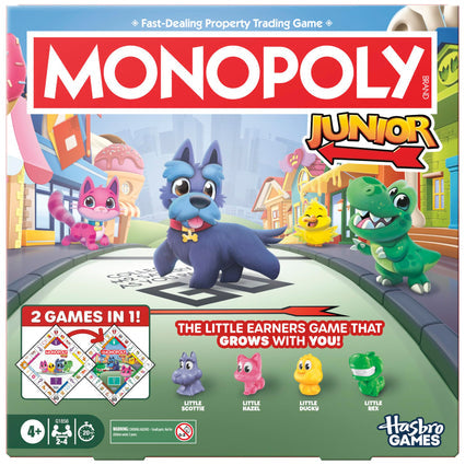 Hasbro Monopoly Junior 2 In 1 (U.P. $24.90)