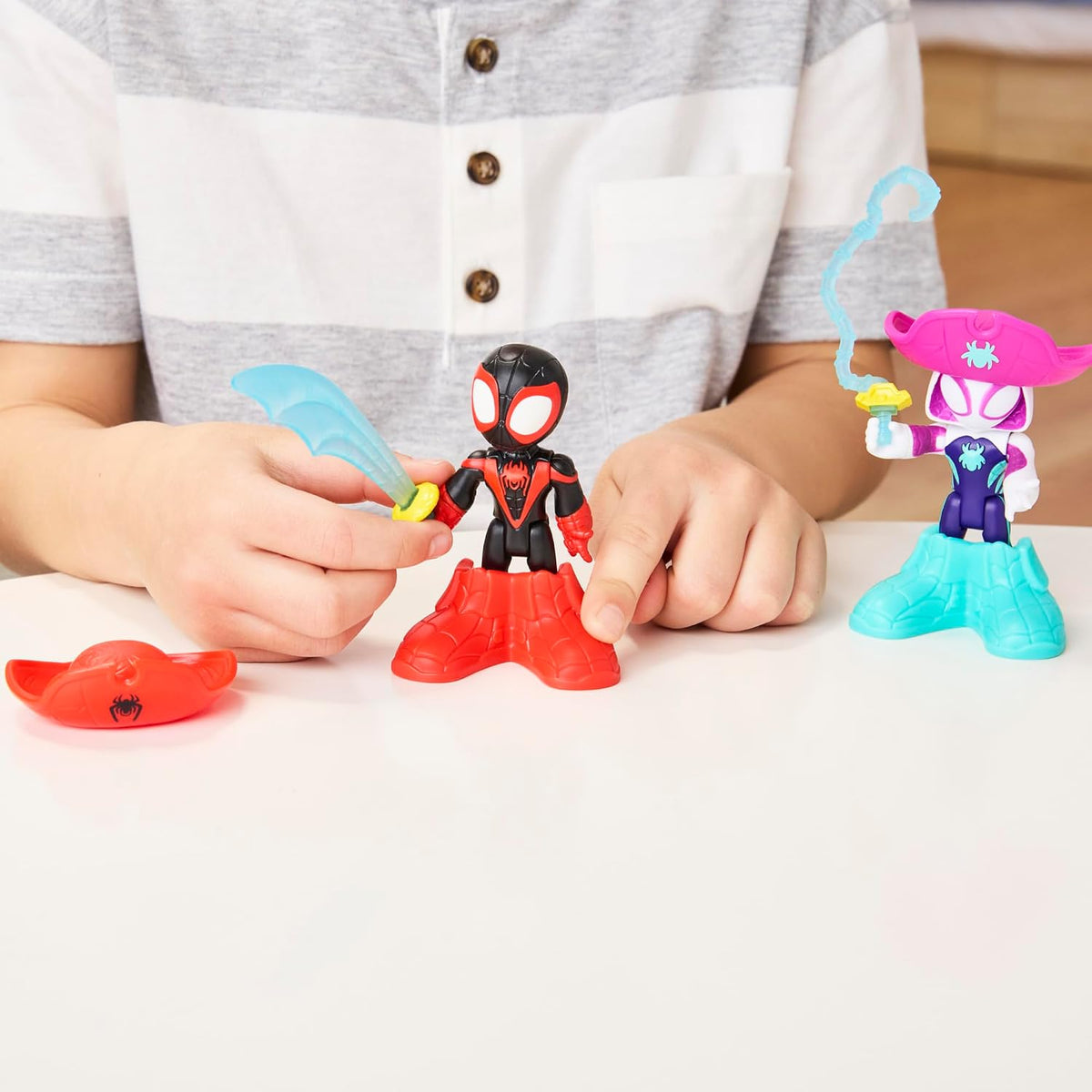 Hasbro SAF Waterwebs - Pirate Miles Spin Morales & Pirate Ghost-Spider (U.P. $19.90)