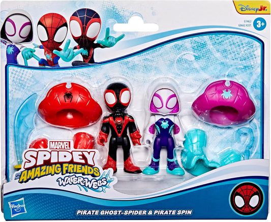 Hasbro SAF Waterwebs - Pirate Miles Spin Morales & Pirate Ghost-Spider (U.P. $19.90)