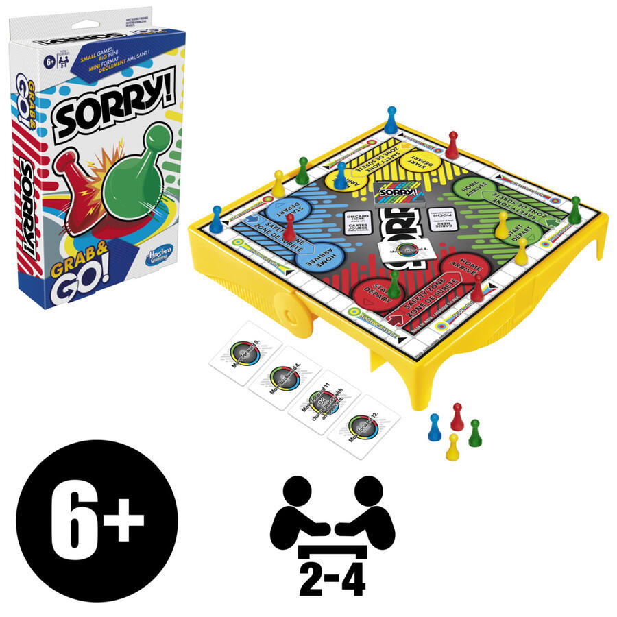 Hasbro Sorry! Grab and Go (U.P. $11.90)