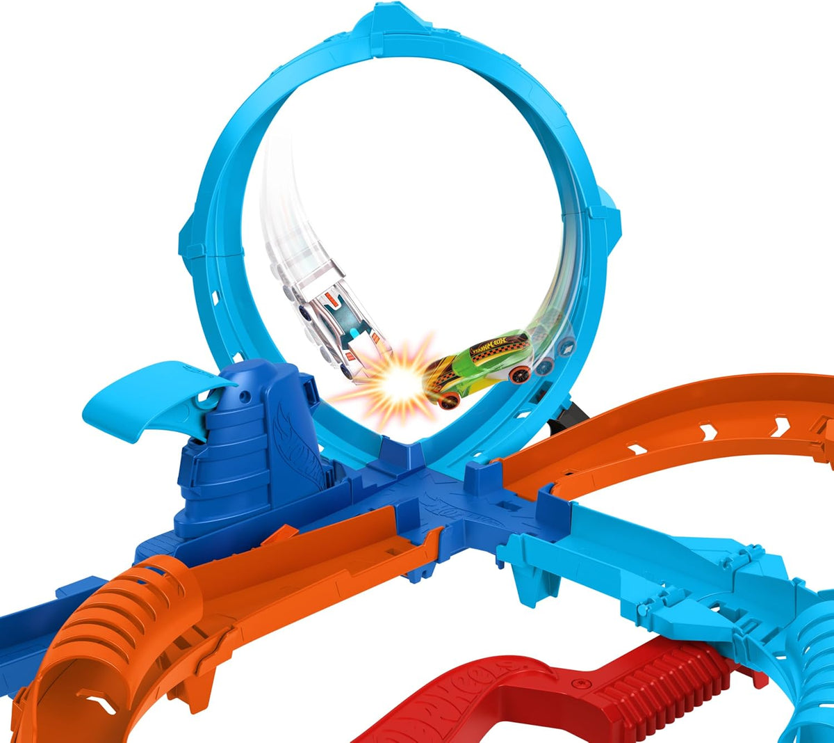 Hot Wheels Ultra Hots Blast Launch Face-Off Playset
