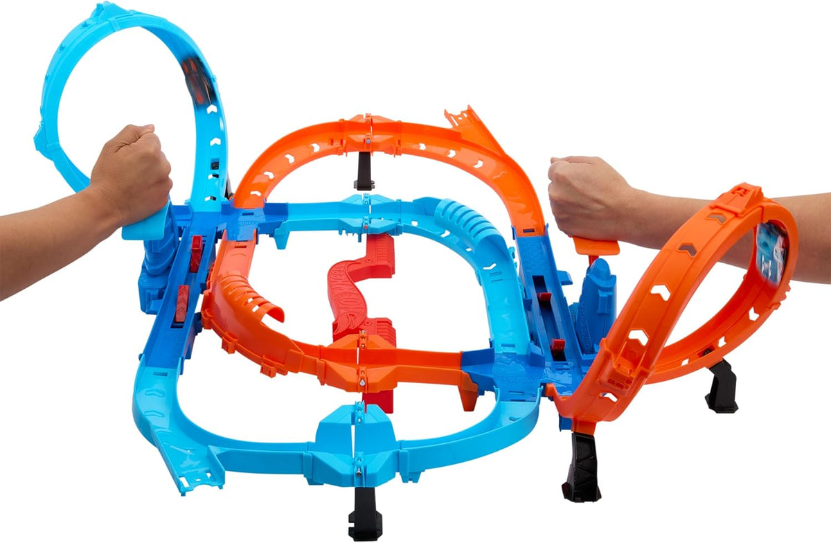 Hot Wheels Ultra Hots Blast Launch Face-Off Playset