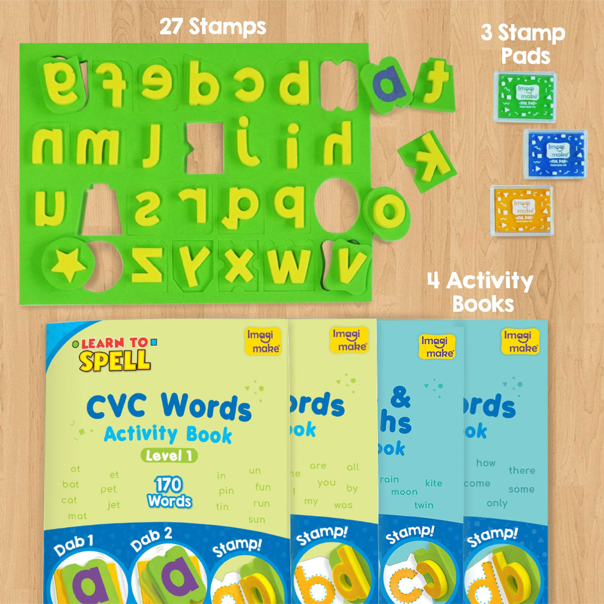 Learn to Spell Reusable Word-Building Activity