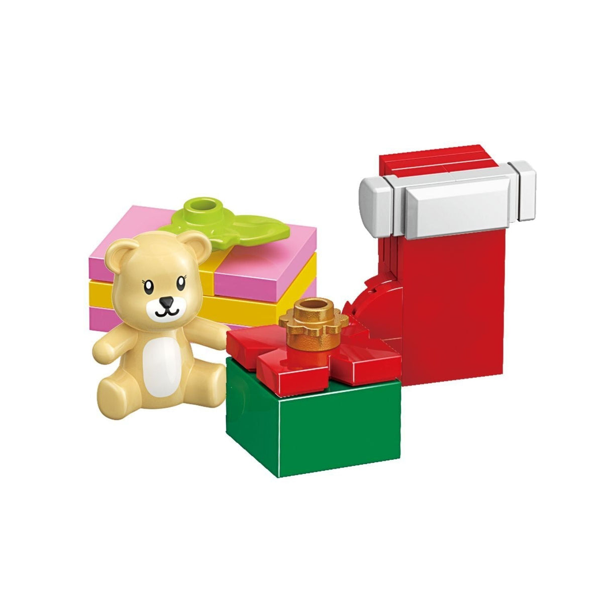 Keepplay Blocks Christmas Castle Hello Kitty