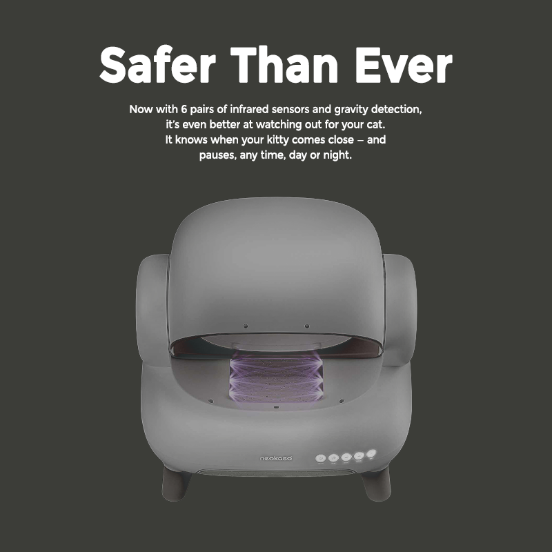 Neakasa M1 Plus (Upgraded) Open-Top Self-Cleaning Automatic Cat Litter Box