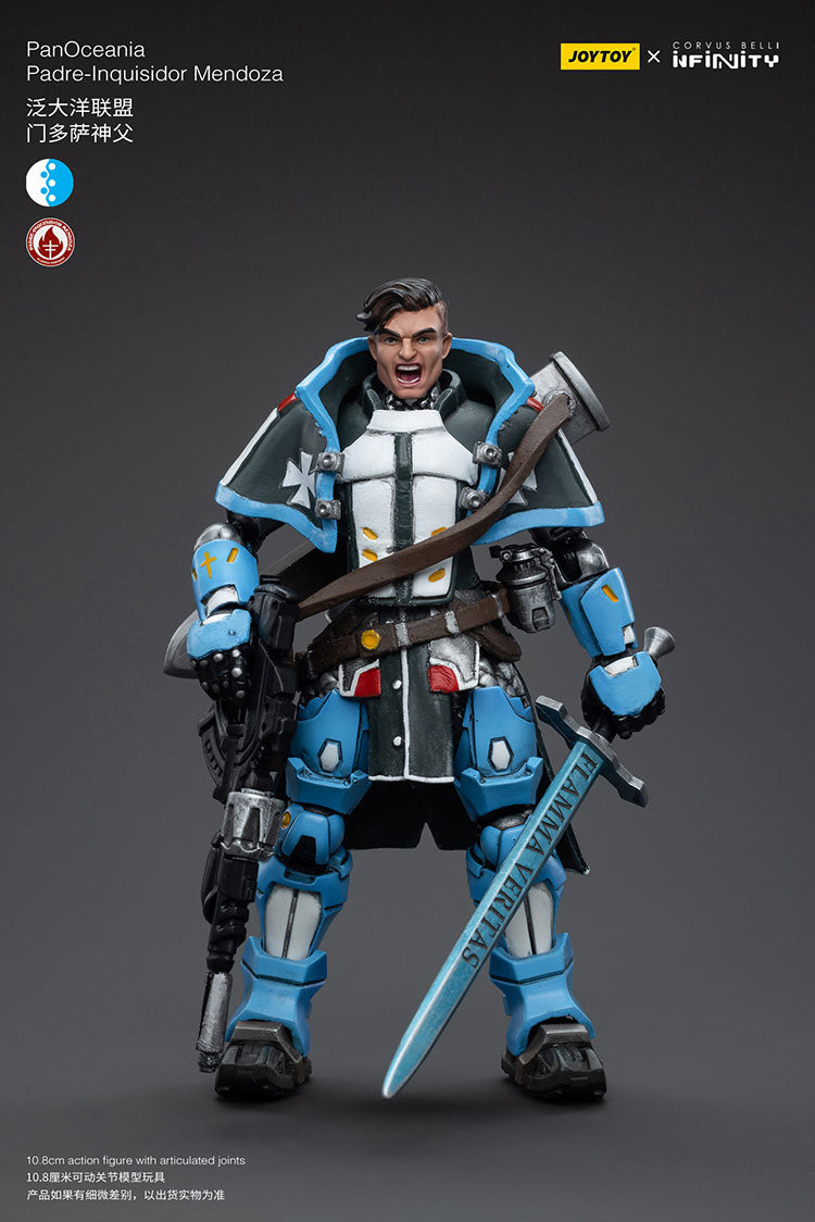Joytoy Corvus Belli Infinity Panoceania Padre-Inquisidor Mendoza