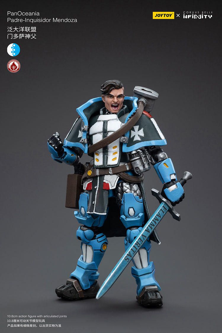 Joytoy Corvus Belli Infinity Panoceania Padre-Inquisidor Mendoza