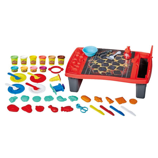 Play-Doh Kitchen Creations Big Grillin’ Playset (Frustration Free Packaging) - Play-Doh
