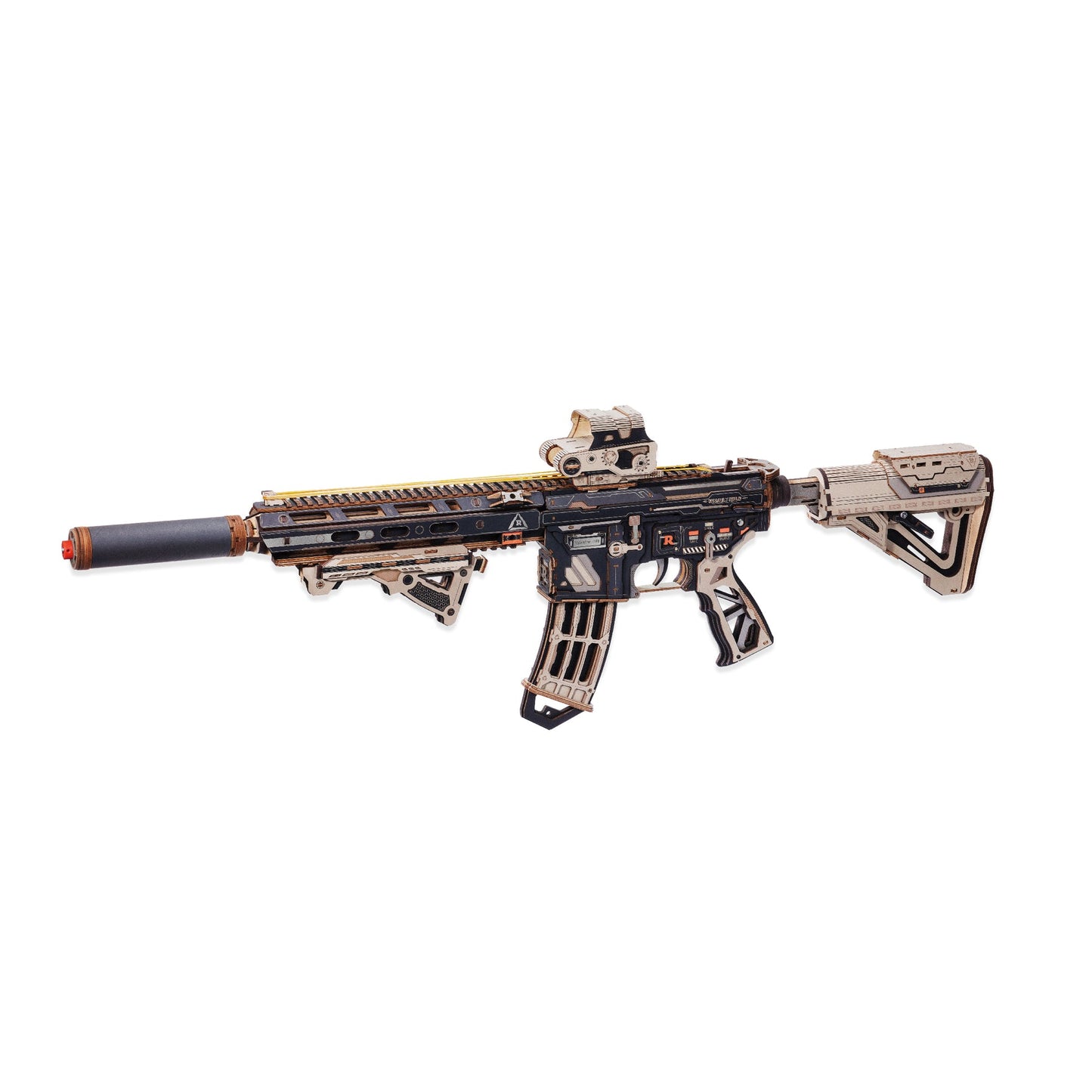 Robotime ROKR M416 Carbine 3D Wooden Puzzle LQB02