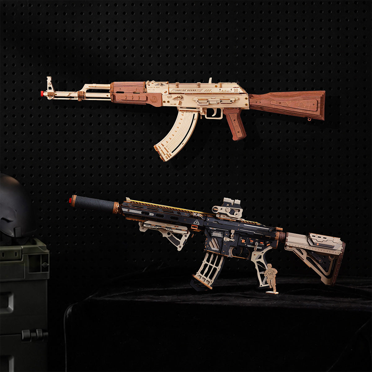 Robotime ROKR M416 Carbine 3D Wooden Puzzle LQB02
