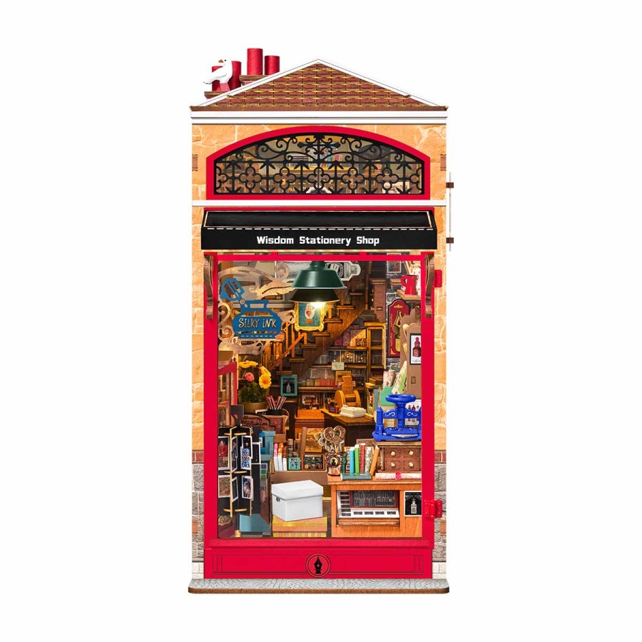Robotime Rolife DIY Book Nook Kit- Wisdom Stationery Shop TGB19