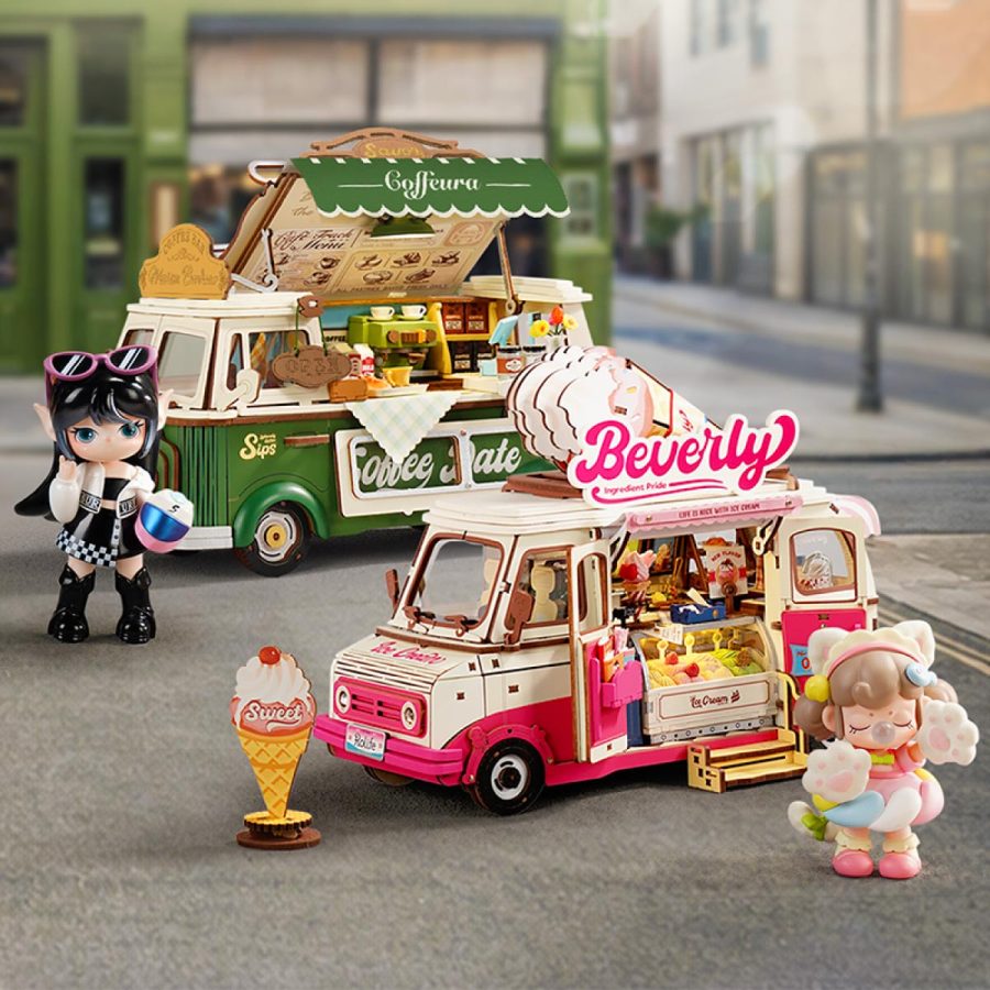 Rolife 3D Wooden Puzzle - Beverly's Ice Cream Truck TGS06