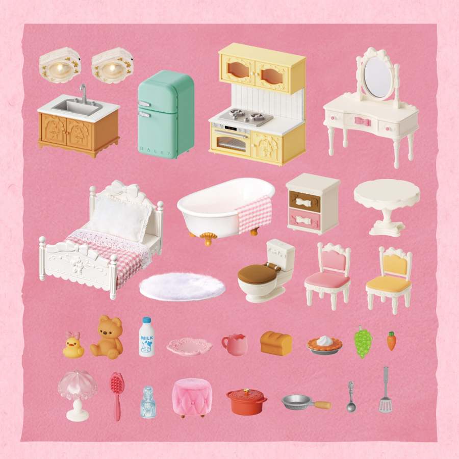 Robotime Rolife DIY Dollhouse Kit- Haley Island Fairy Rose Cottage HH001
