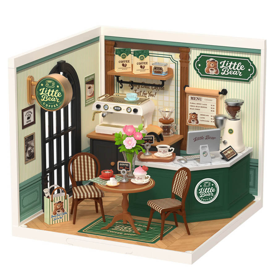 Robotime Rolife タイムトラベル DIY ブックヌークシェルフインサート TGB04