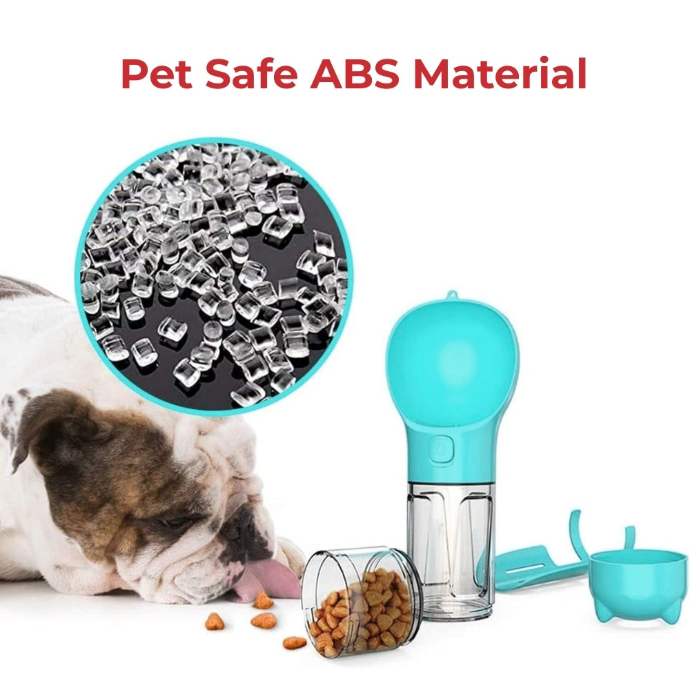 Smartpaw Portable Dog Water Bottle 5-in-1 (300ml)