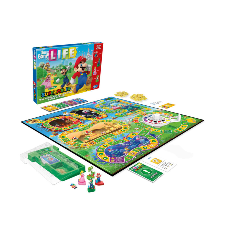 Hasbro Super Mario The Game Of Life (U.P. $52.90)