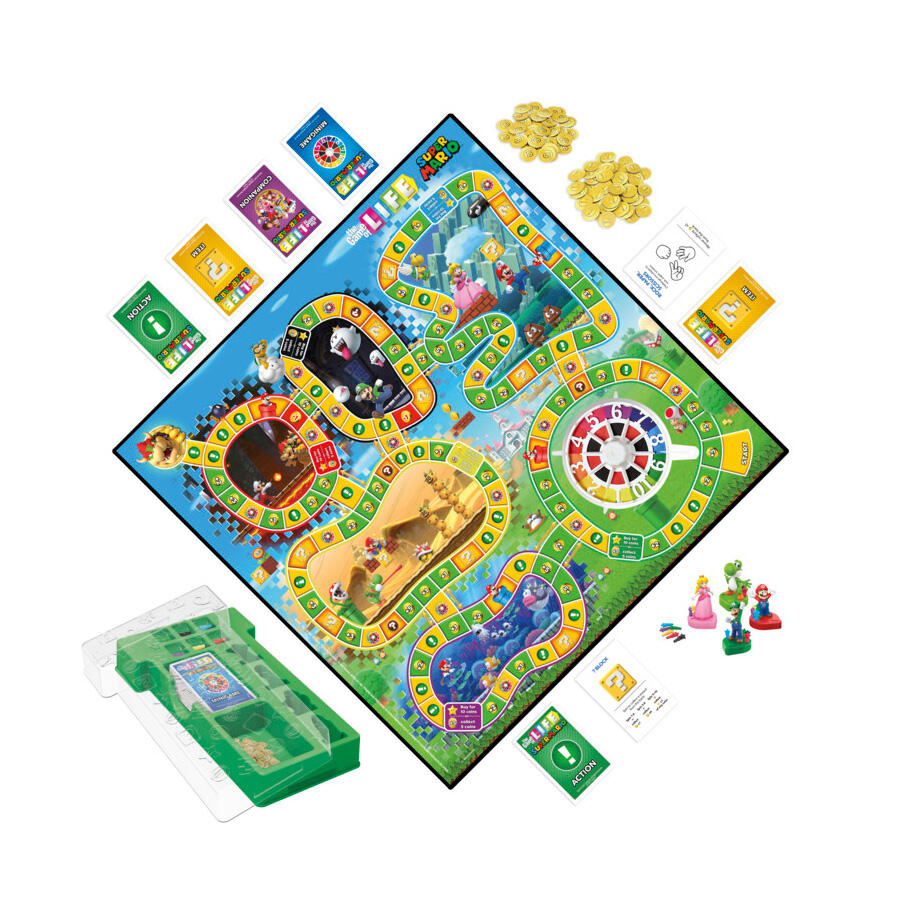 Hasbro Super Mario The Game Of Life (U.P. $52.90)