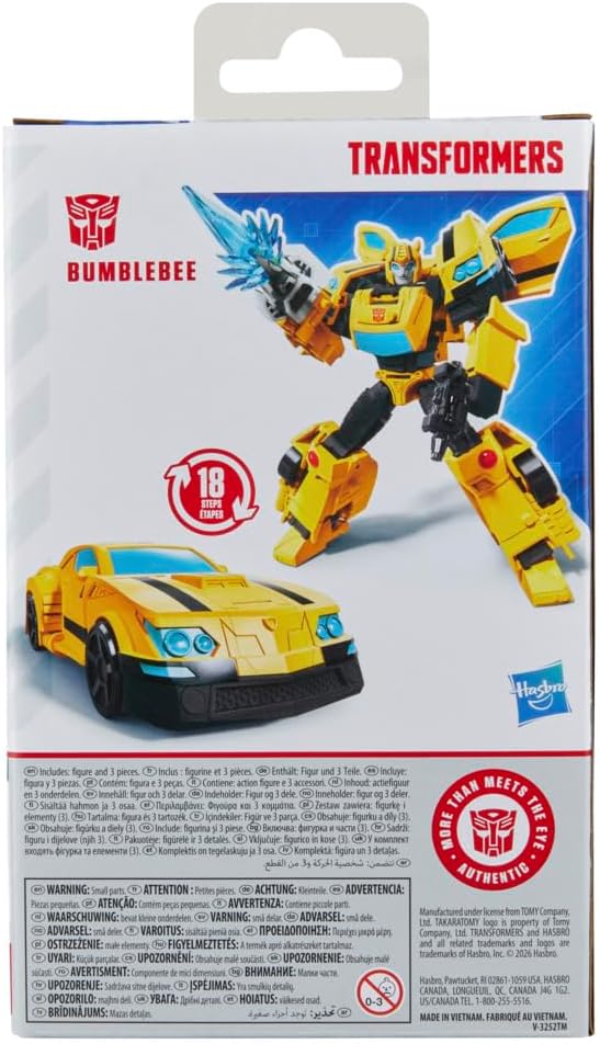 Transformers Core Prime Changers Bumblebee (U.P. $41.90)
