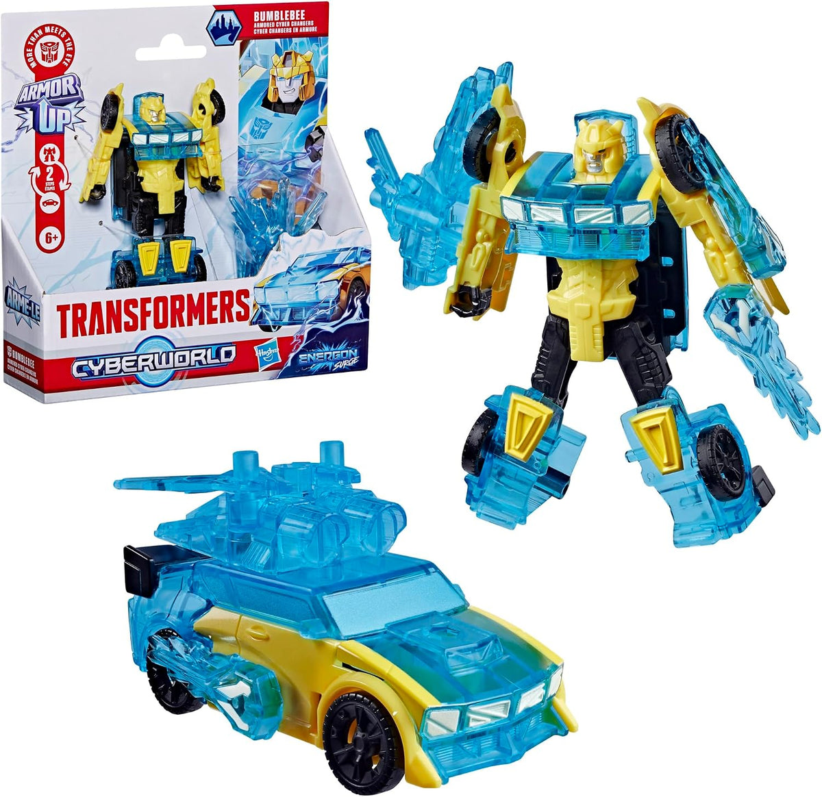 Transformers Cyberworld Armored Cyber Changers Bumblebee (U.P. $24.90)