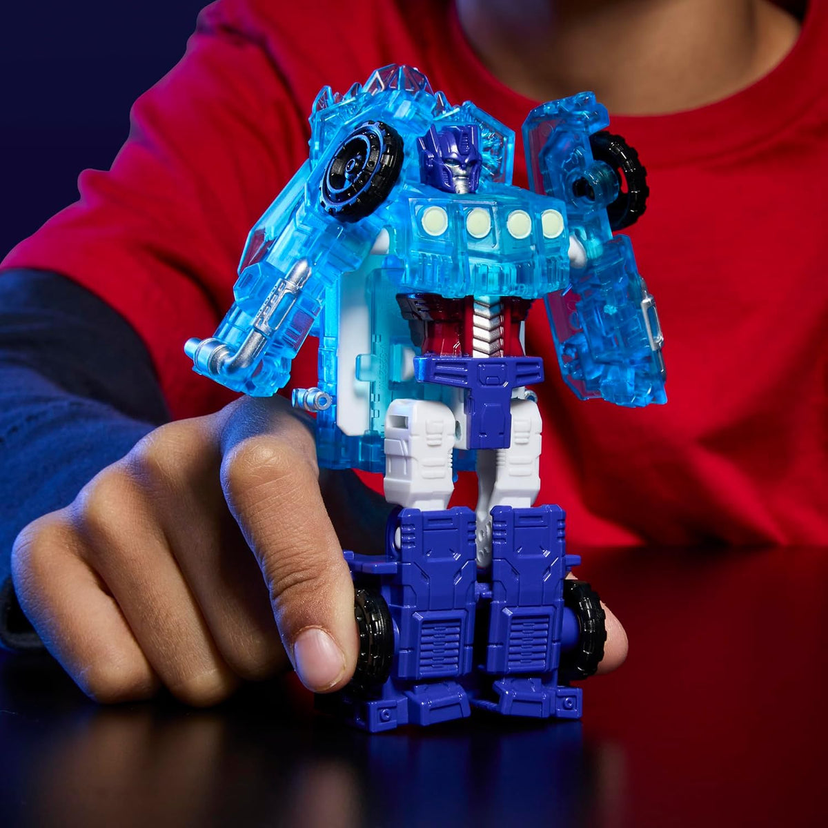 Transformers Cyberworld Armored Cyber Changers Optimus Prime (U.P. $24.90)