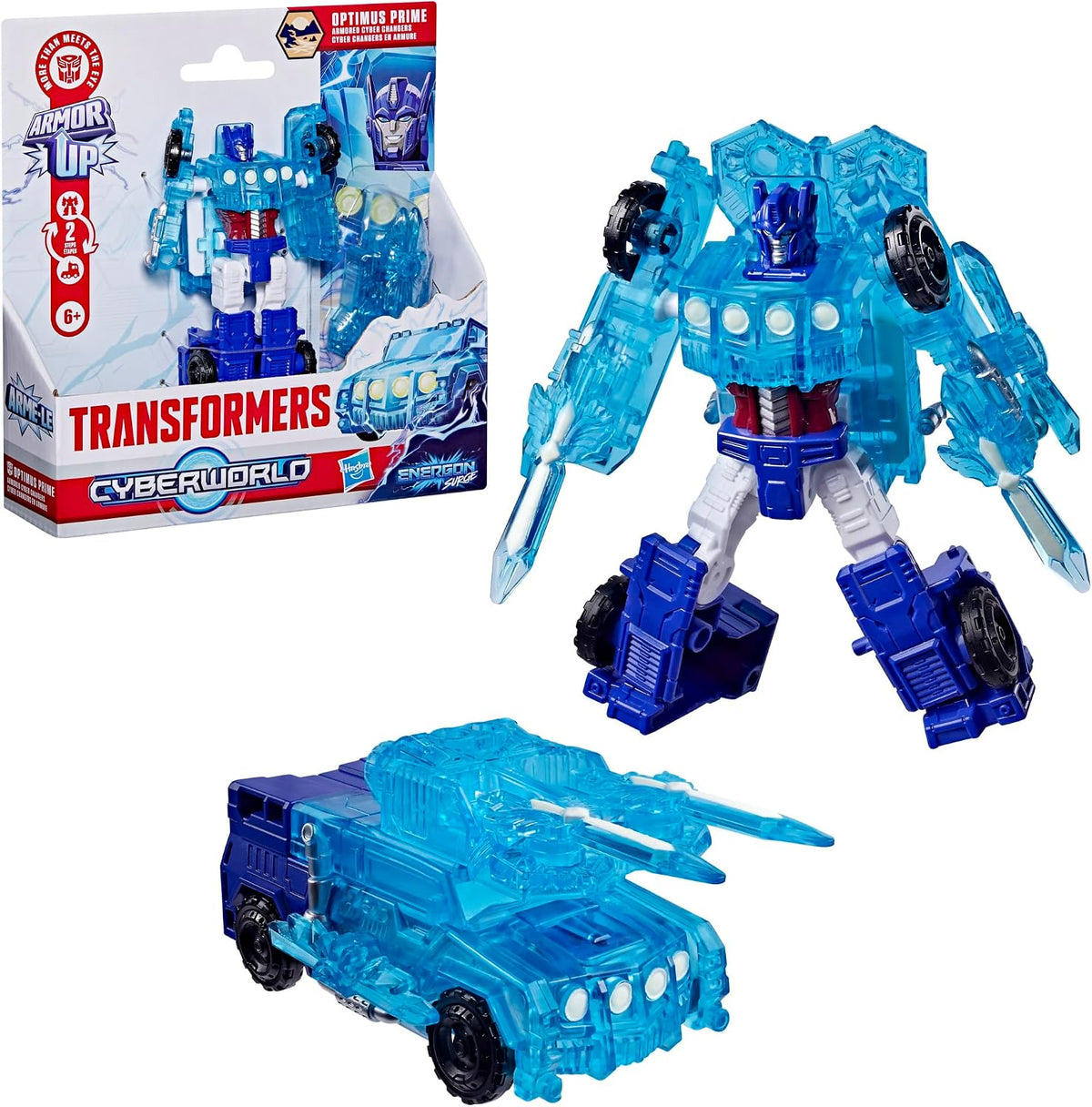 Transformers Cyberworld Armored Cyber Changers Optimus Prime (U.P. $24.90)