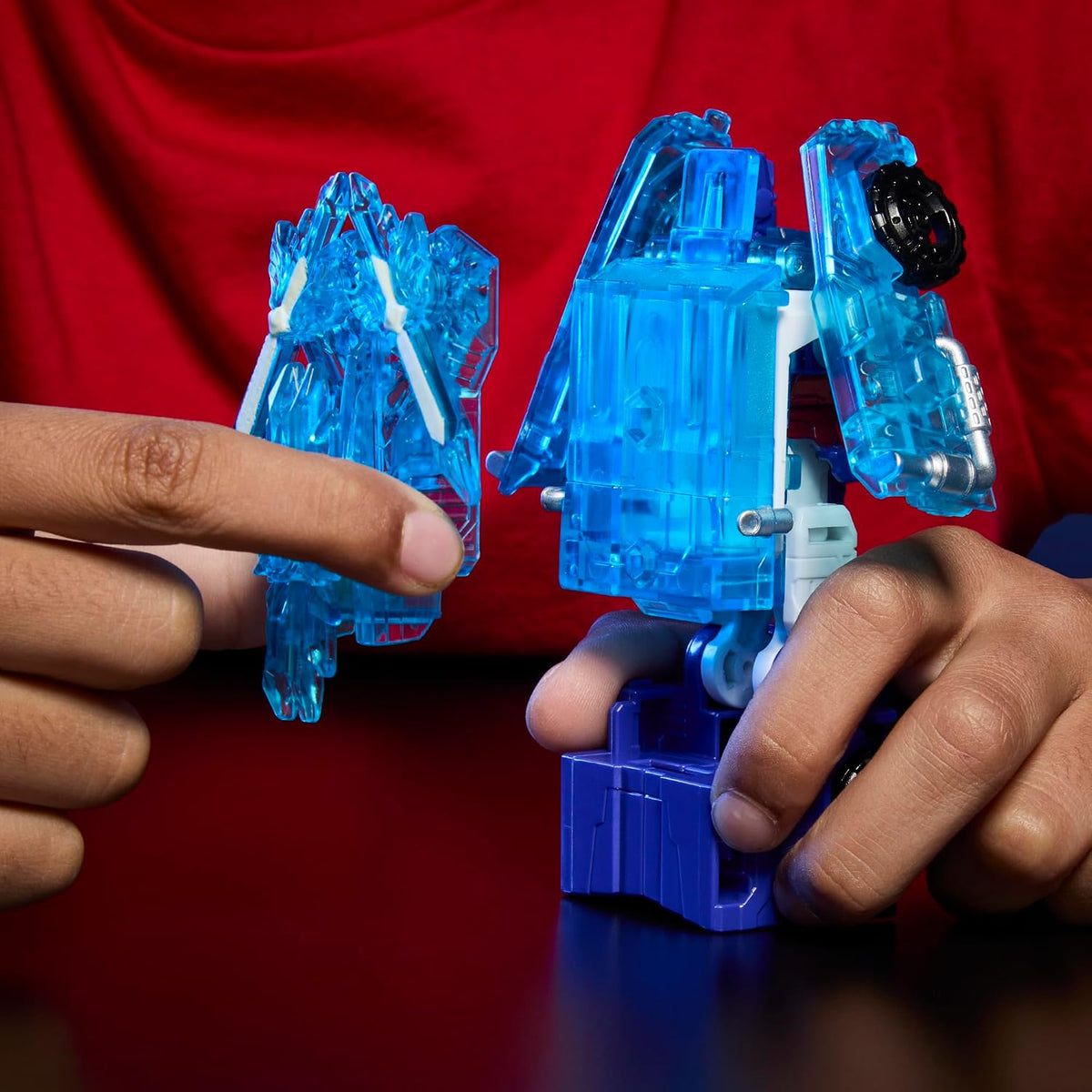 Transformers Cyberworld Armored Cyber Changers Optimus Prime (U.P. $24.90)