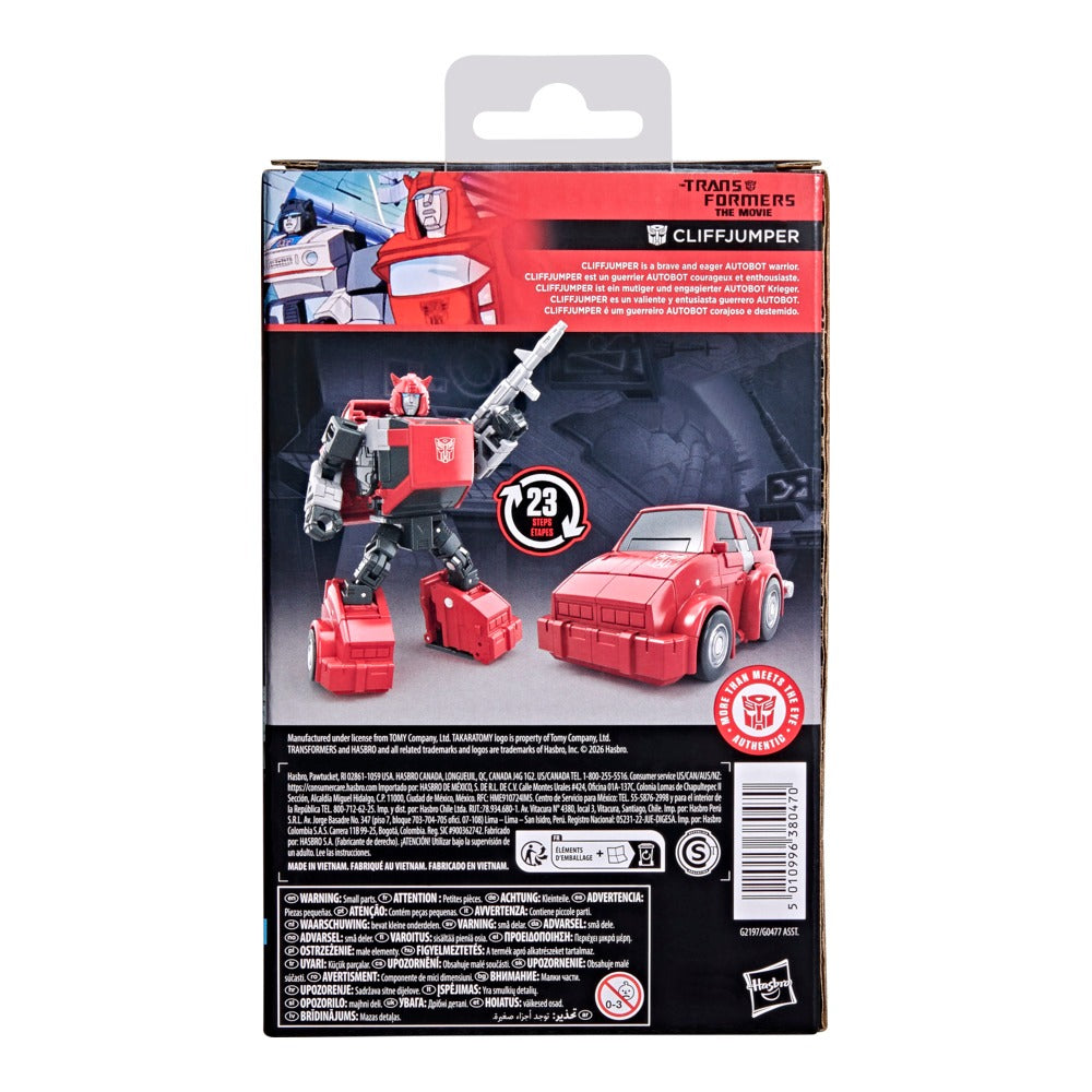 Transformers Studio Series Cliffjumper The Movie Deluxe Class (U.P. $38.90)
