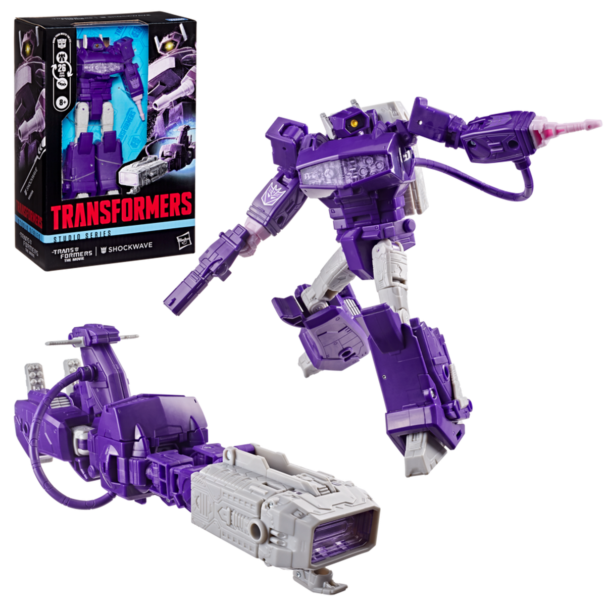 Transformers Studio Series The Transformers The Movie Voyager Class Shockwave (U.P. $62.90)