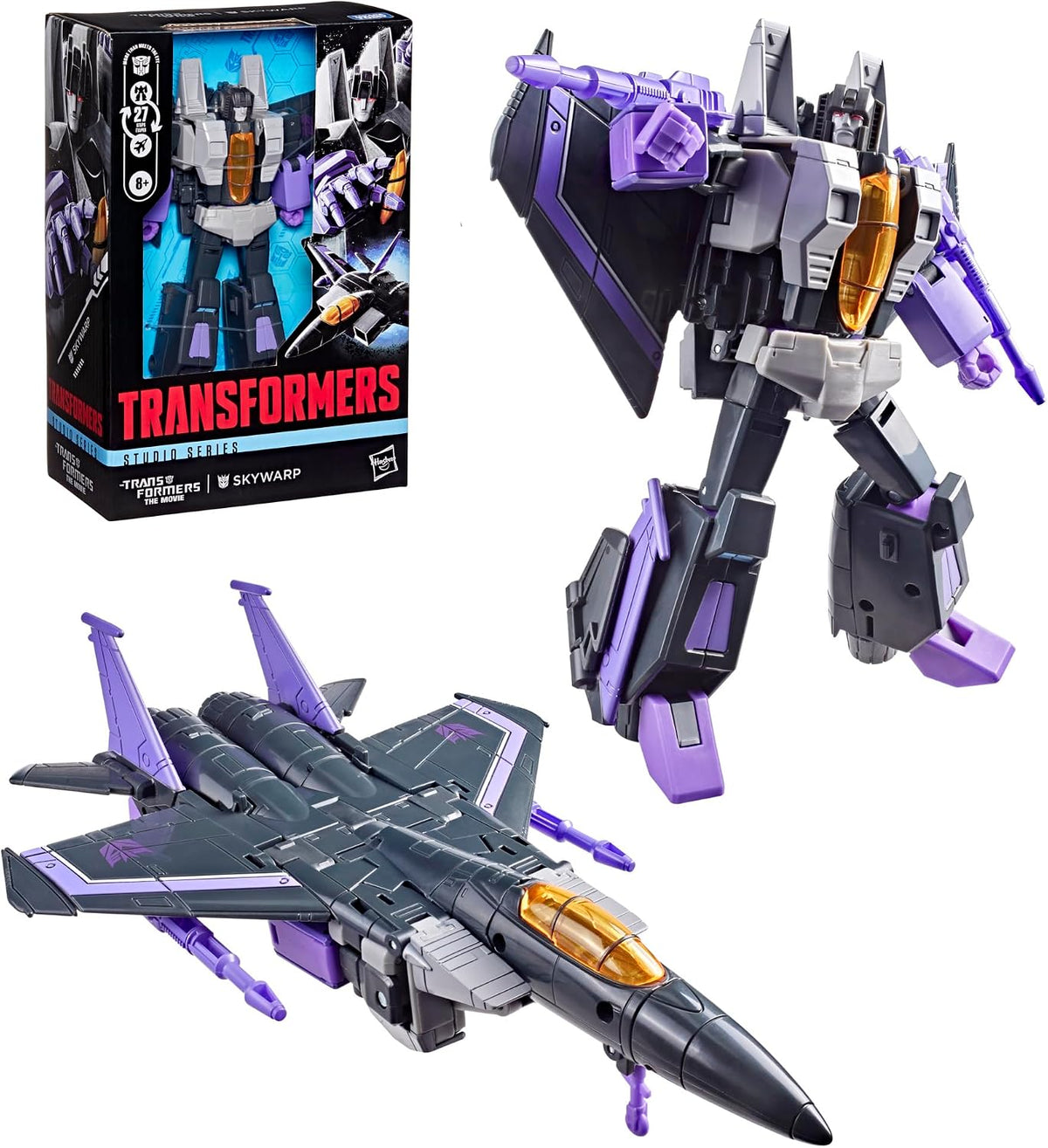 Transformers Studio Series The Transformers The Movie Voyager Class Skywarp (U.P. $62.90)