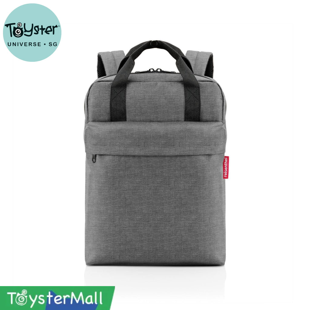 allday backpack M twist silver