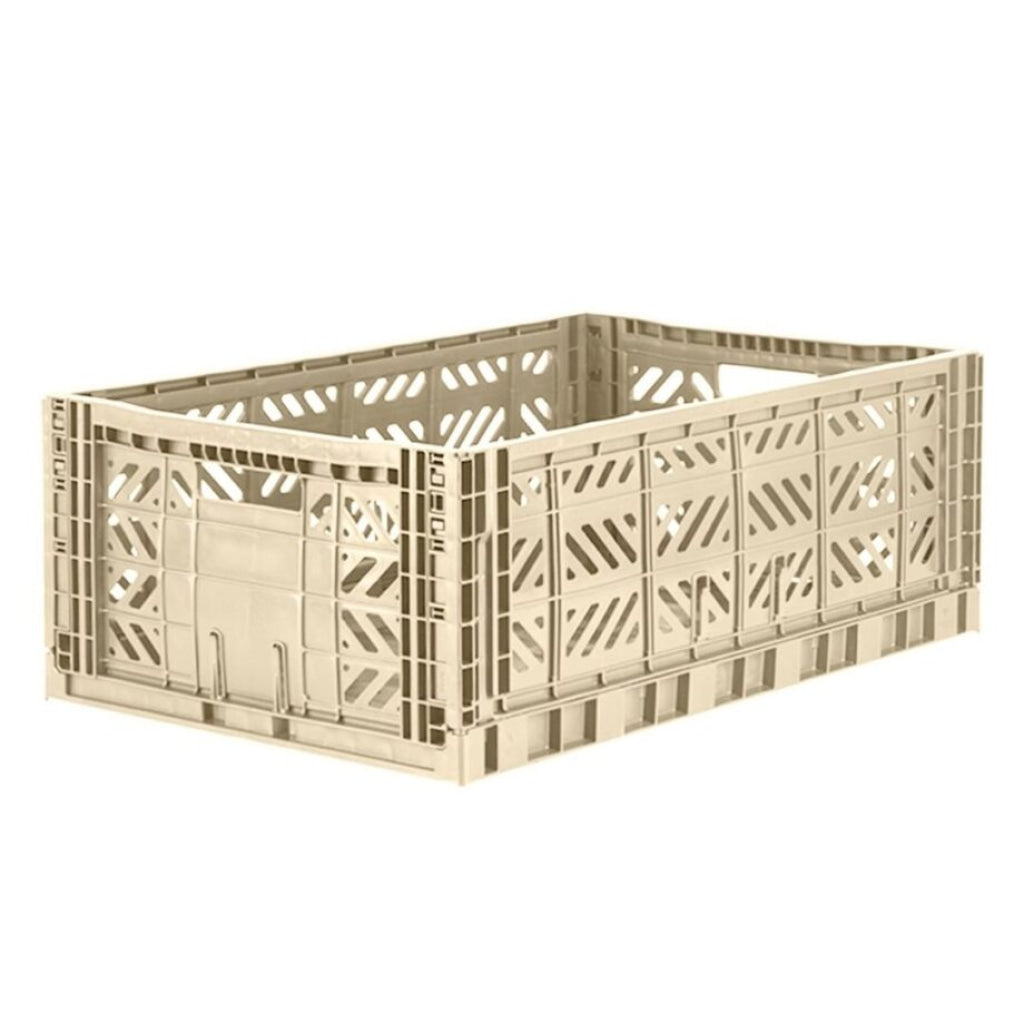 Aykasa Folding Maxibox Colour Crate - Boulder - Storage