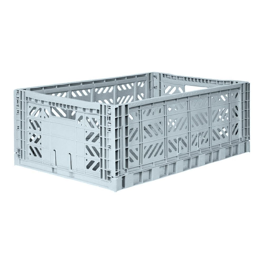 Aykasa Folding Maxibox Colour Crate - Powder Blue - Storage