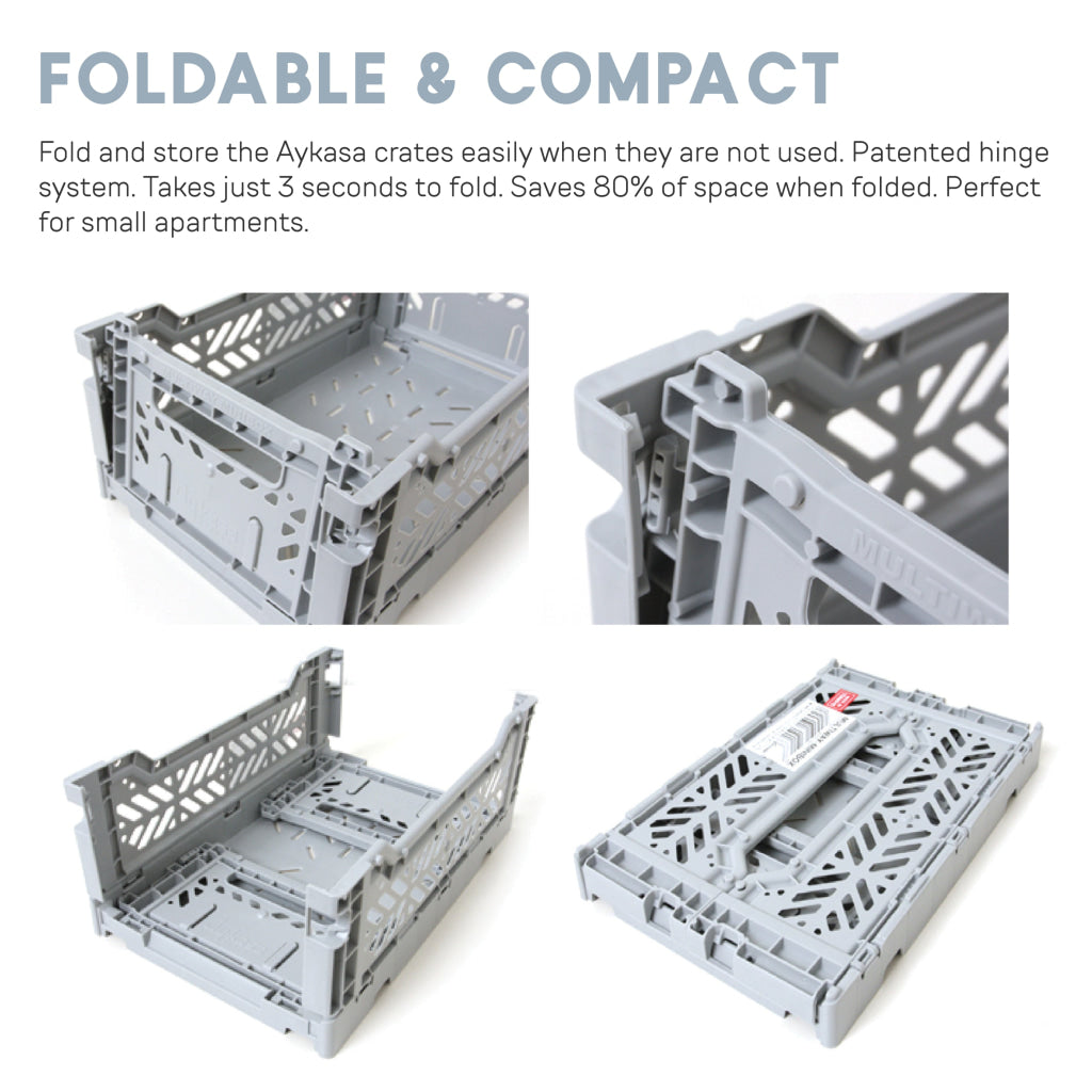 Aykasa Folding Maxibox Colour Crate - Storage