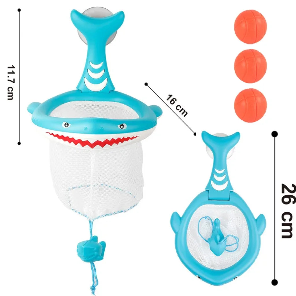 Baby Bath Shooting Basketball Whale