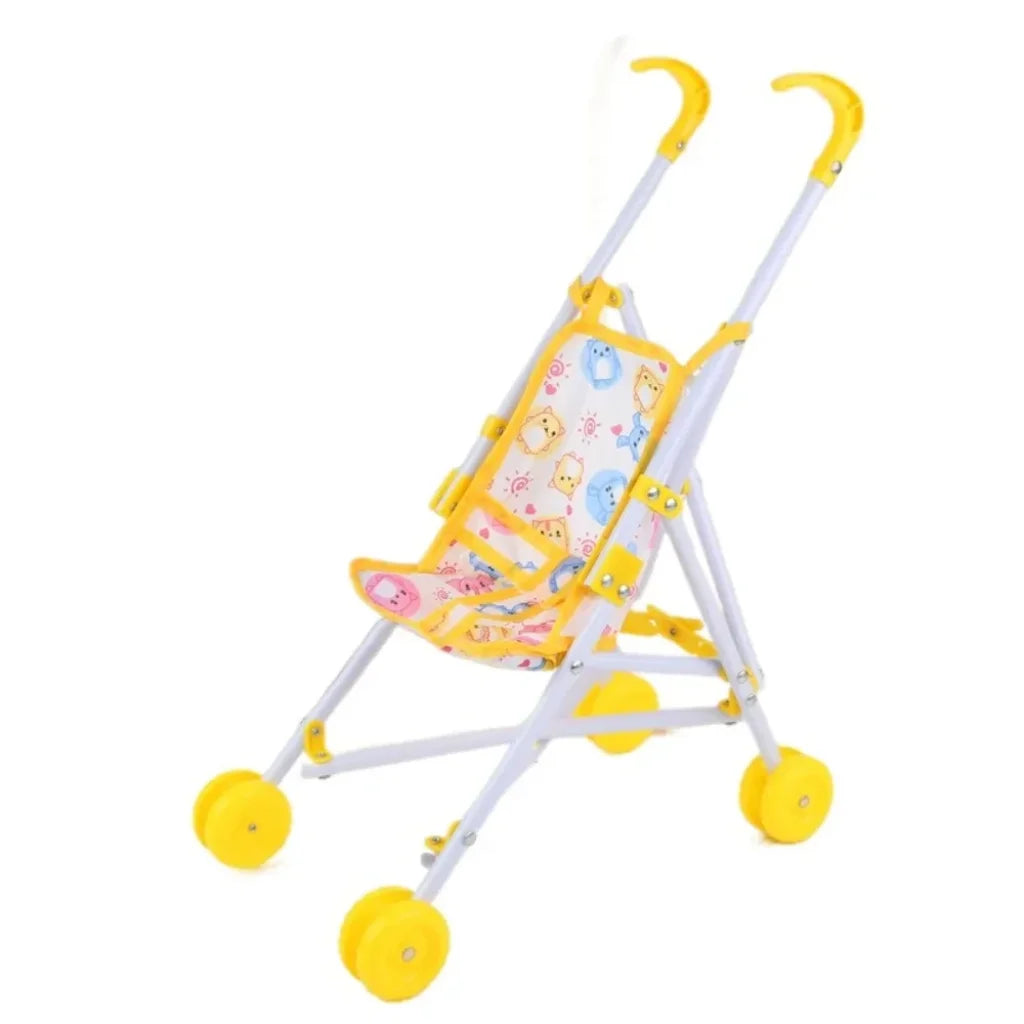 Baby Doll Stroller - Yellow