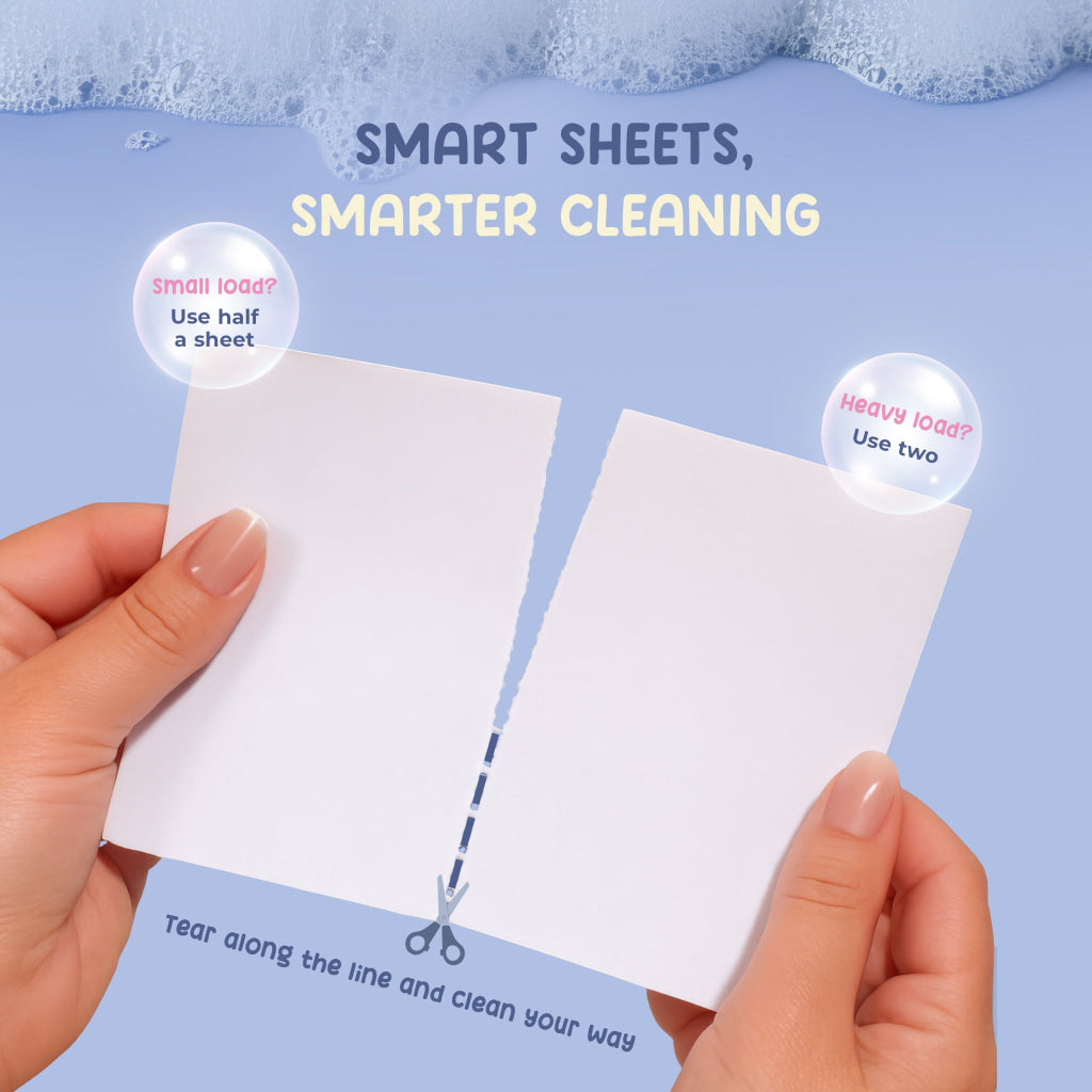 Baby Safe Laundry Sheets - Fresh Cotton