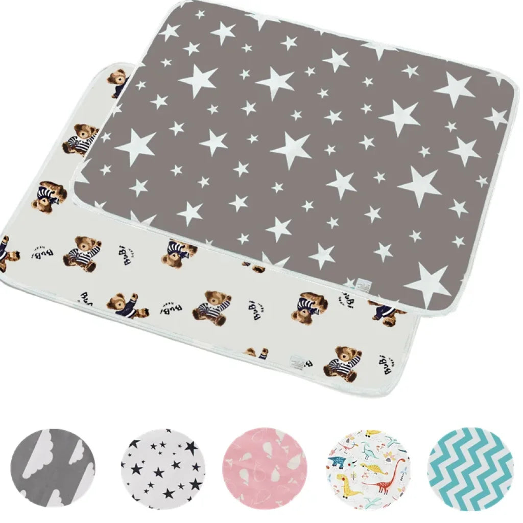 Baby Waterproof Diaper Changing Mat 50X70Cm