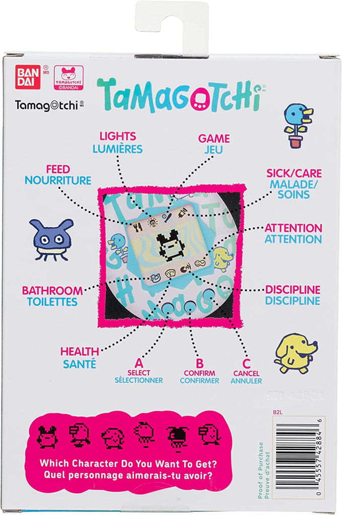 Bandai Original Tamagotchi Gen 2 - Pastel Bubbles