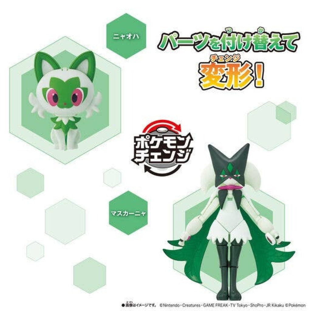 Bandai Pokemon Change Sprigatito/Meowscarada - Pokémon