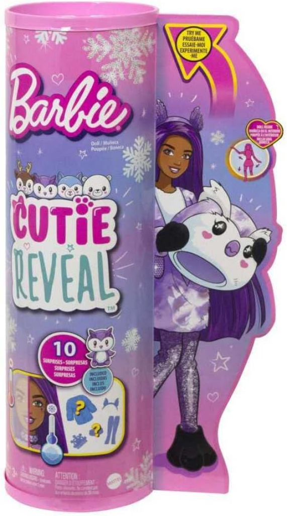 Barbie Cutie Reveal Fantasy Series Doll With Owl Plush Costume