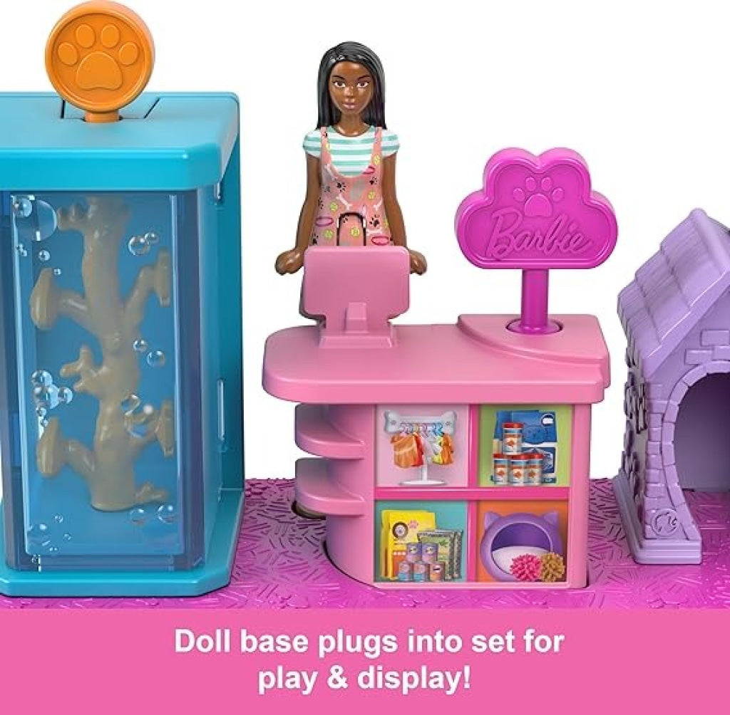 Barbie Mini BarbieLand Collectible Pet Boutique Playset - Barbie