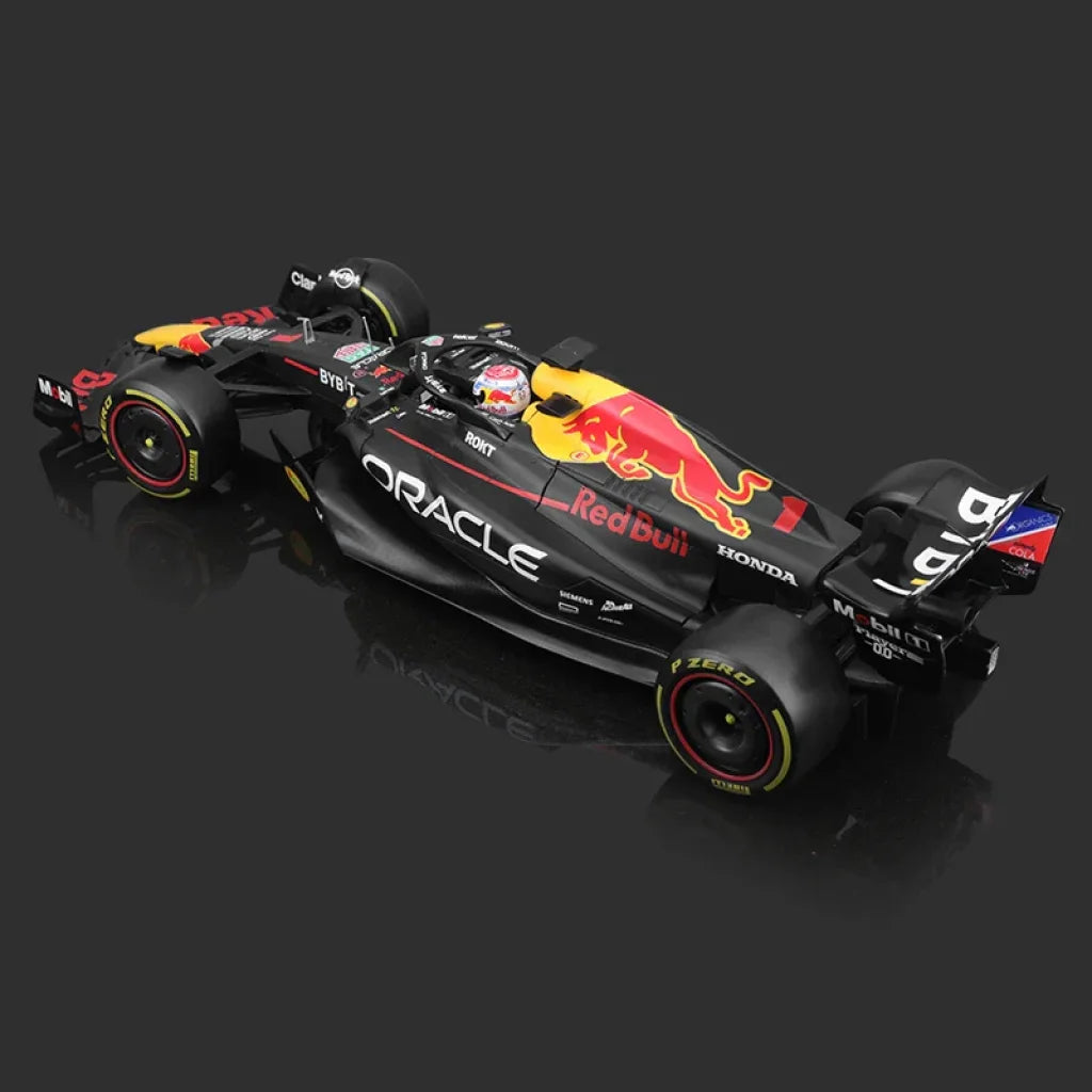 Bburago 1:18 2023 Red Bull Rb19 F1 Racing Model Champion World Max Verstappen Diecast Alloy
