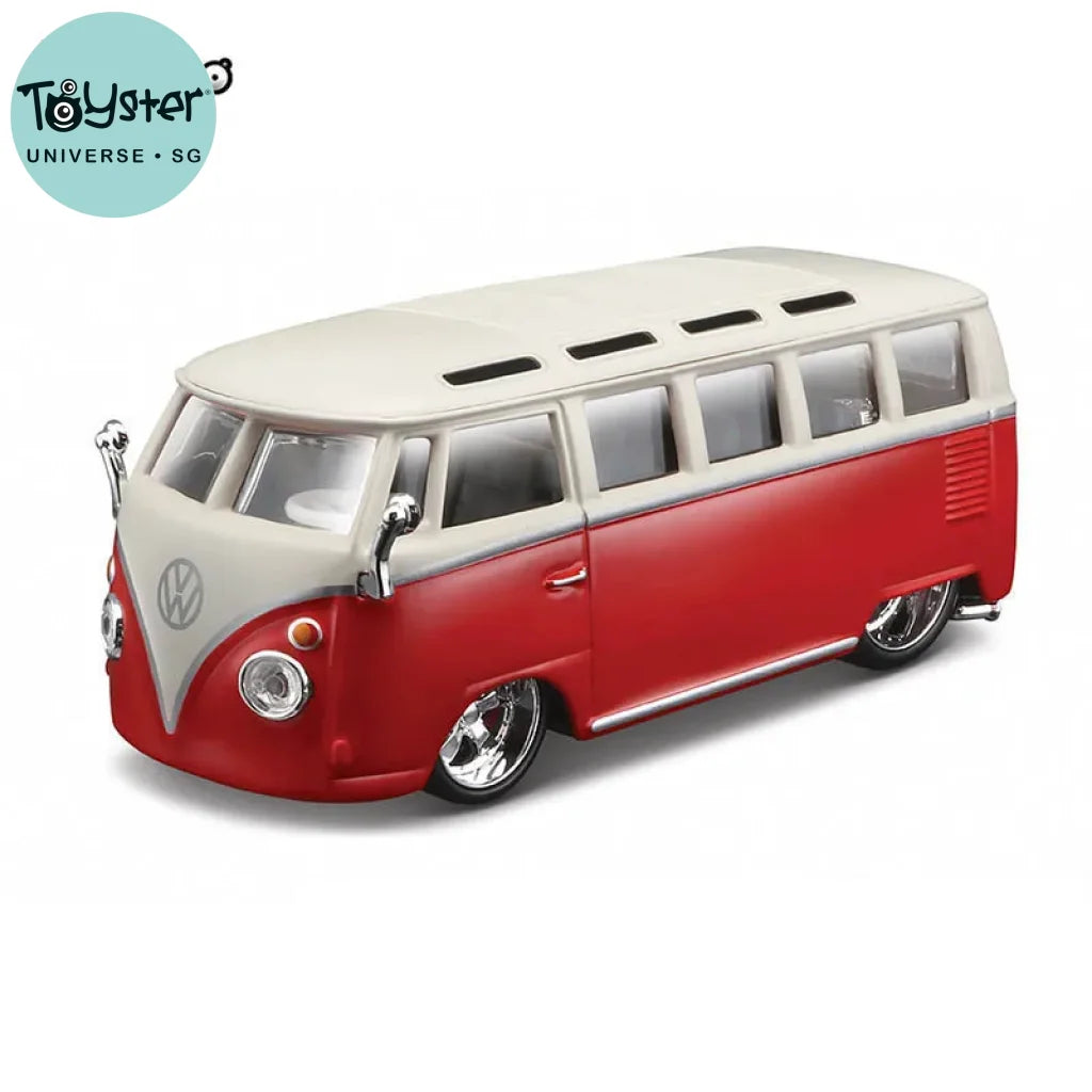 Bburago 1:32 Volkswagen Van Samba Collection Die Cast