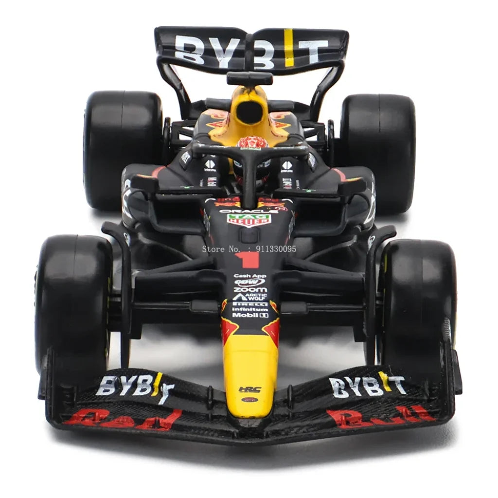 Bburago 1:43 F1 2023 Champion 1# Verstappen Red Bull Racing Rb19 #11 Perez Alloy Car Die Cast