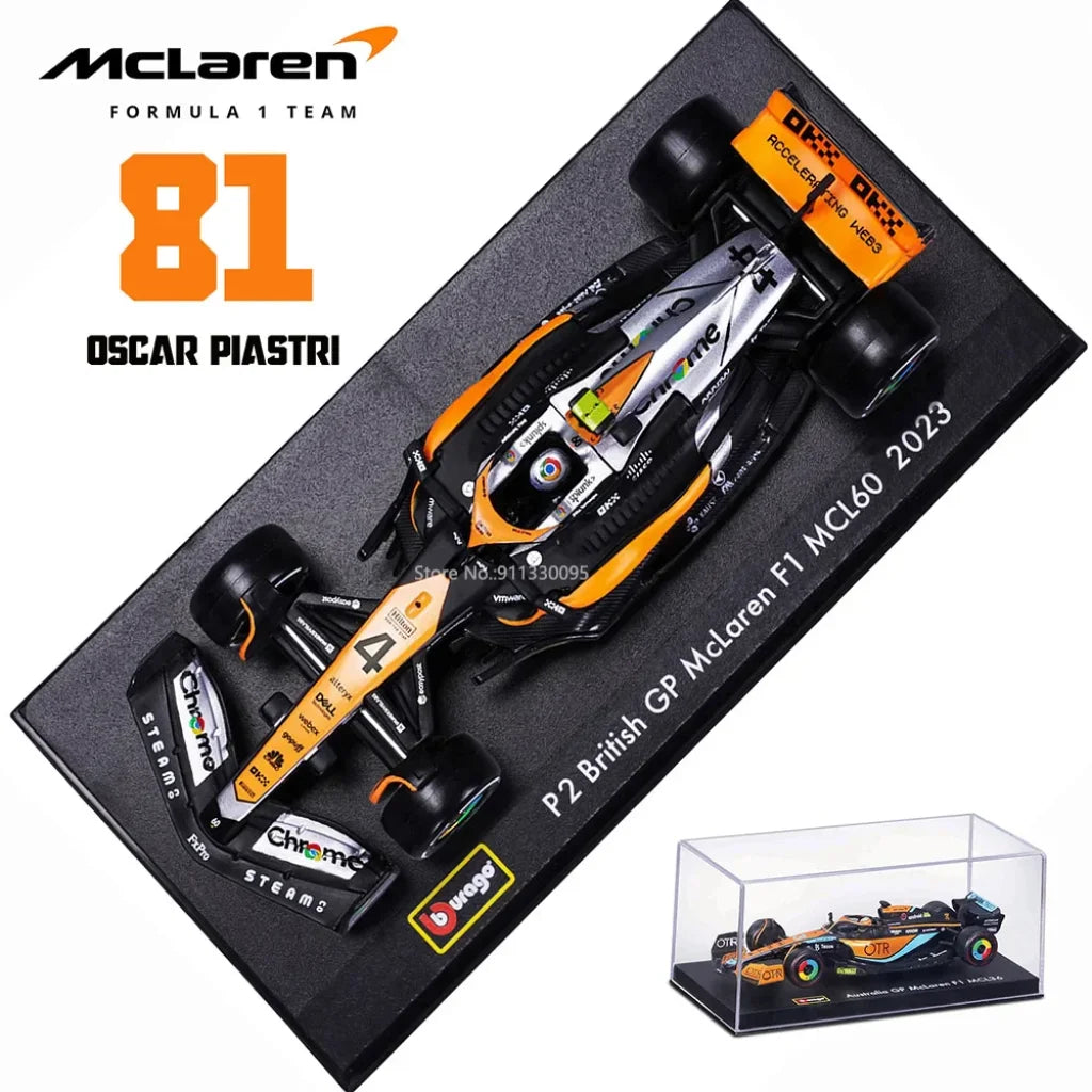 Bburago 1:43 Mcl60 2023 Mclaren F1 Die Cast