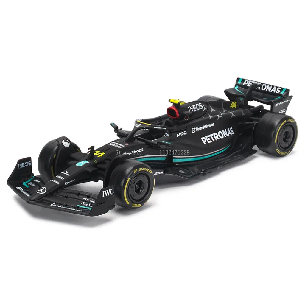 Bburago 1:43 Mercedes-Amg Petronas F1 Team W14 2023 #44 Hamilton #63 George Russell Alloy Car Die