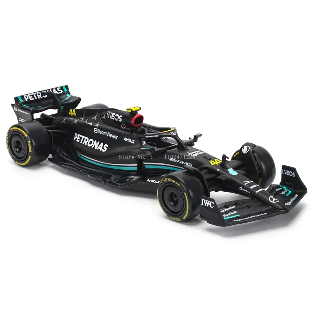 Bburago 1:43 Mercedes-Amg Petronas F1 Team W14 2023 #44 Hamilton #63 George Russell Alloy Car Die